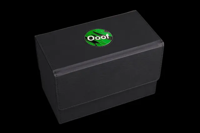 Baron of Dice Warchest Ooof Green oppbevaringsboks Coin-kompatibel