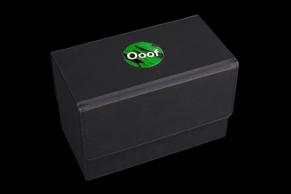 Baron of Dice Warchest Ooof Green oppbevaringsboks Coin-kompatibel