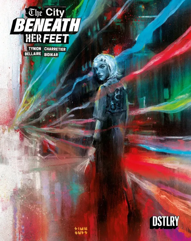 DSTLRY The City Beneath Her Feet #3 Cover B Simmonds hefte