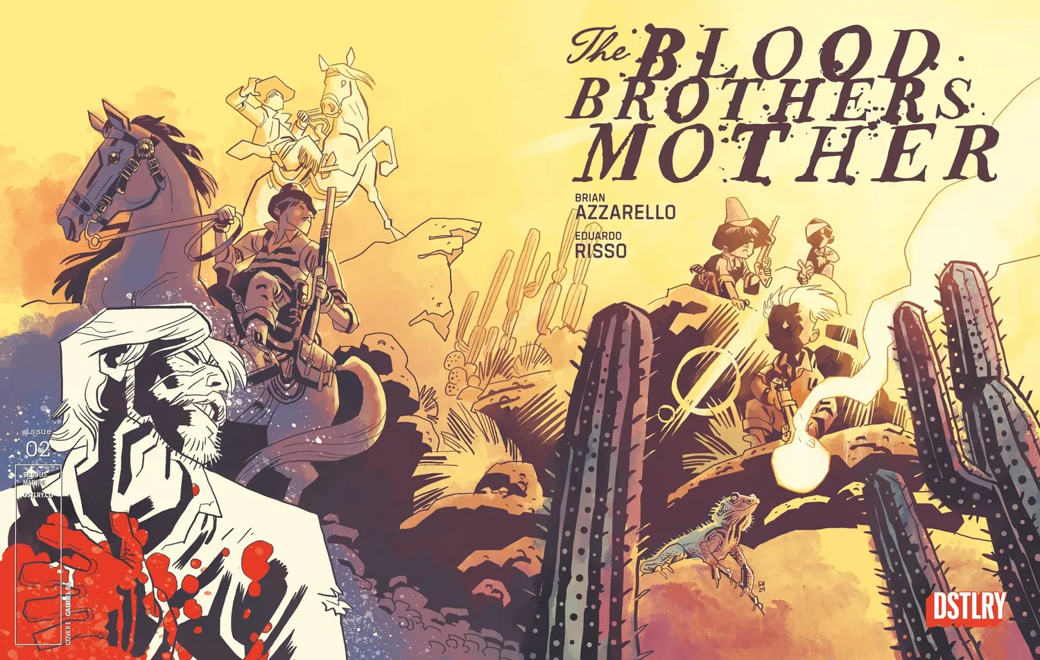 DSTLRY The Blood Brothers Mother #2 Cover E Ba tegneserie western