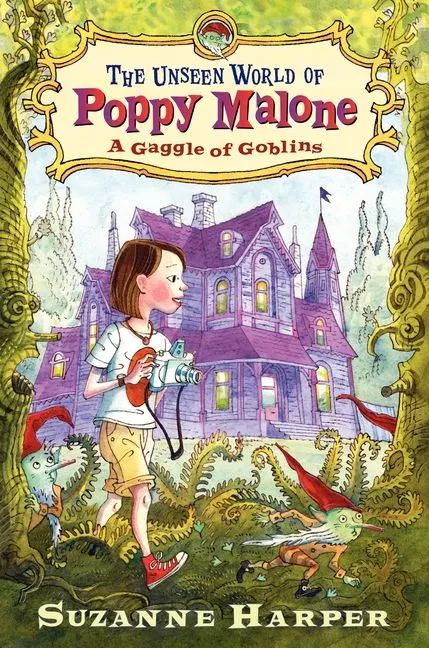 Wingbearer Saga Poppy Malone A Gaggle of Goblins barnebok paperback