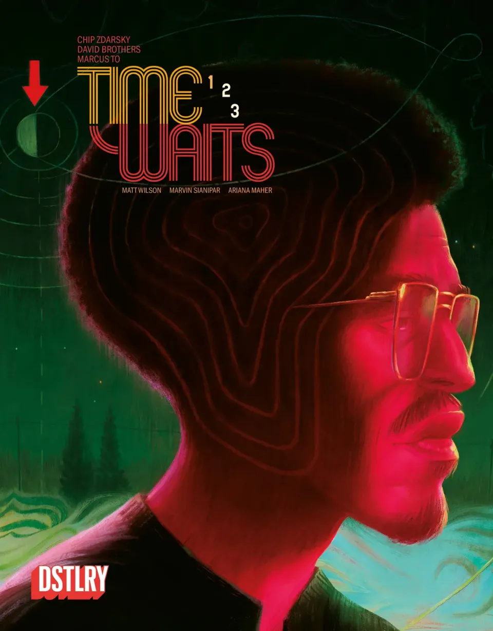 DSTLRY Time Waits 1 hefte Cover H Ely tidsreise sci-fi