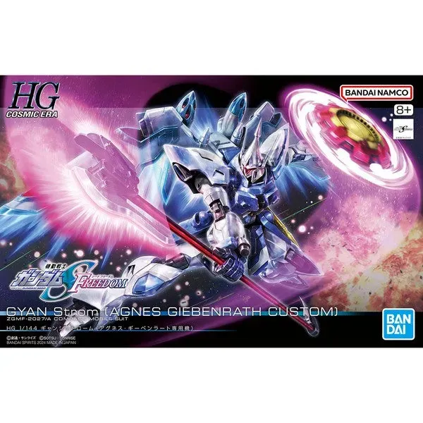 Bandai Gundam HG Gyan Storm Custom modellsett 1/144 snap-fit