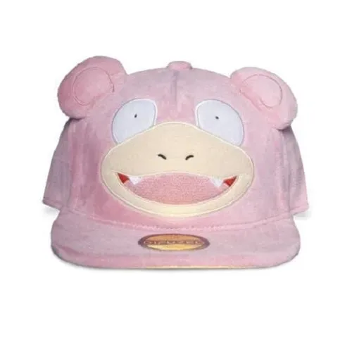 Pokémon Slowpoke plysj-caps rosa justerbar