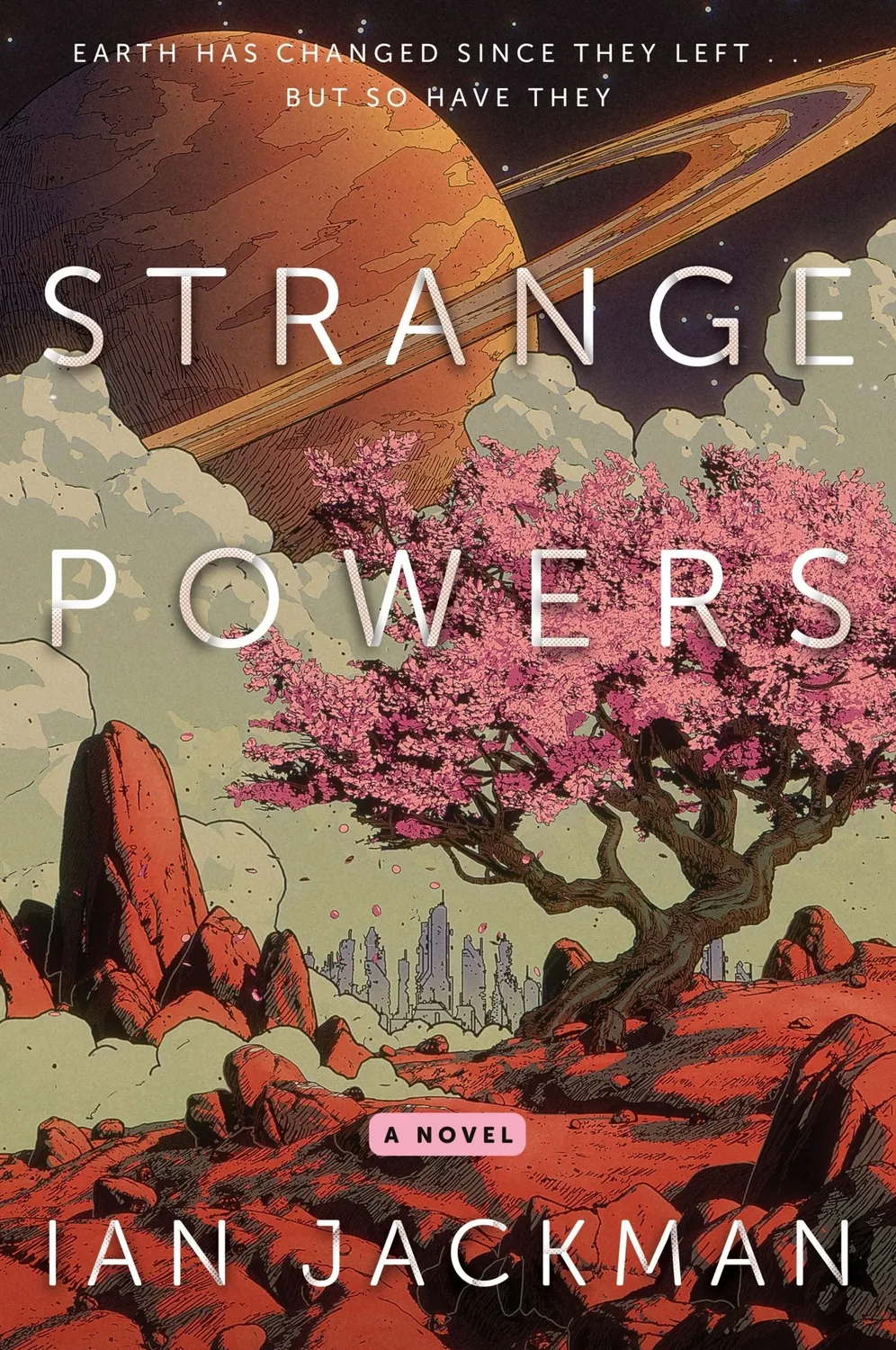 Wingbearer Saga Strange Powers bok paperback sci-fi