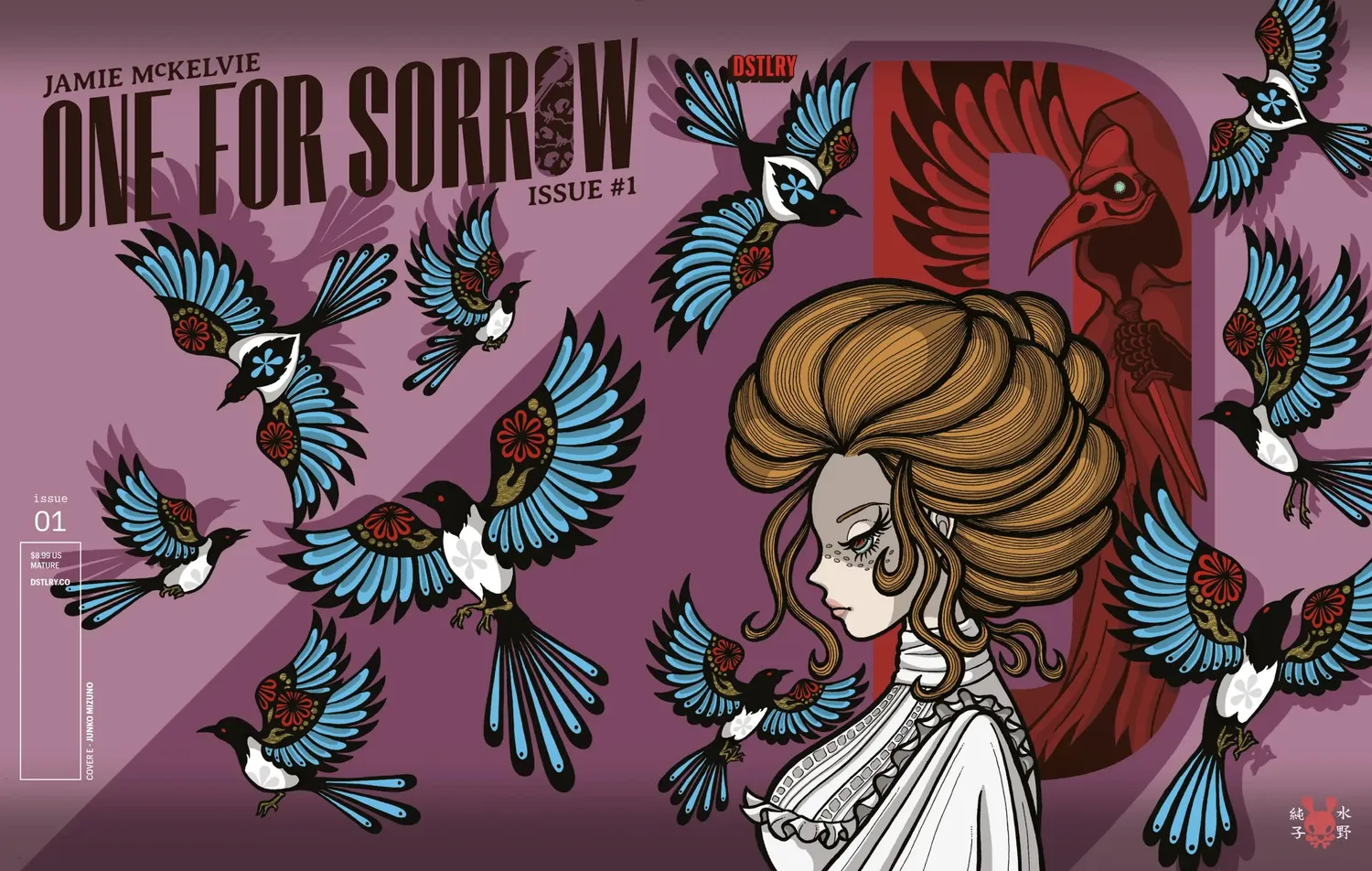DSTLRY One For Sorrow nr. 1 Cover E Mizuno hefte thriller