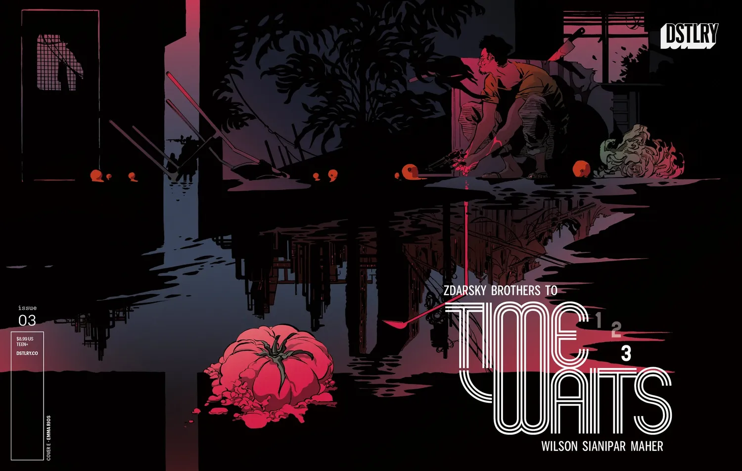 DSTLRY Time Waits #3 Cover E tegneseriehefte finale