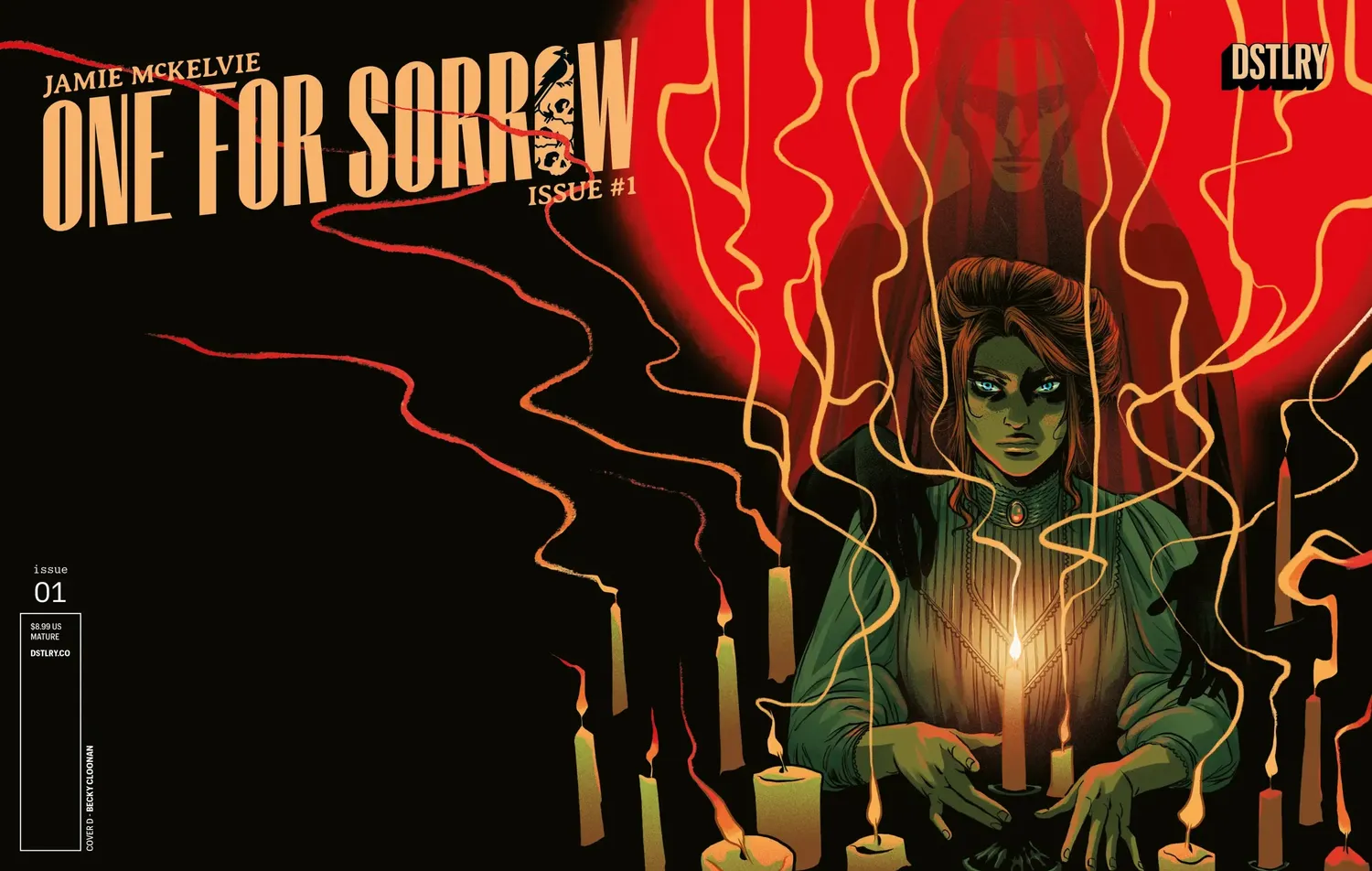 DSTLRY One For Sorrow #1 tegneseriehefte Cover D