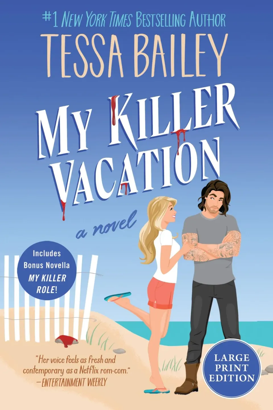 Wingbearer Saga My Killer Vacation roman large print storskrift