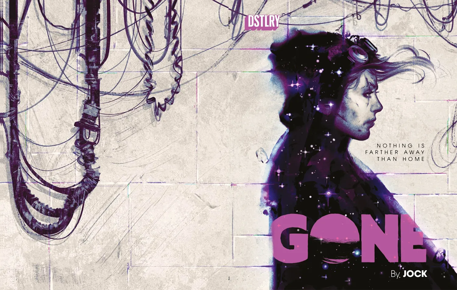 DSTLRY Gone 3 Cover C Connelly tegneseriehefte science fiction
