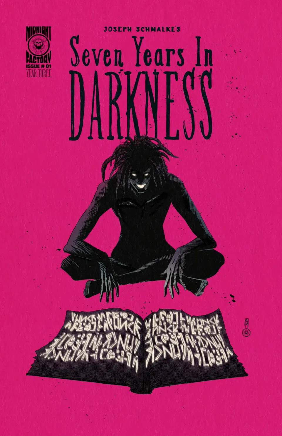 Seven Years in Darkness Year Three 1 hefte cover A Schmalke