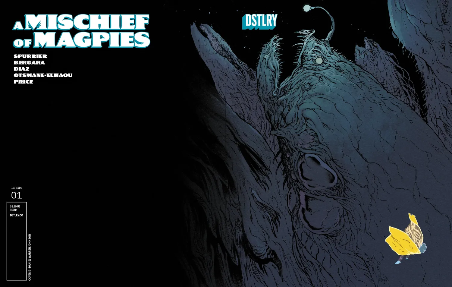 DSTLRY Mischief of Magpies 1 hefte Cover E Johnson