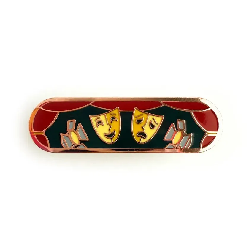 Pride Pals Theater emaljepin rose gold teater