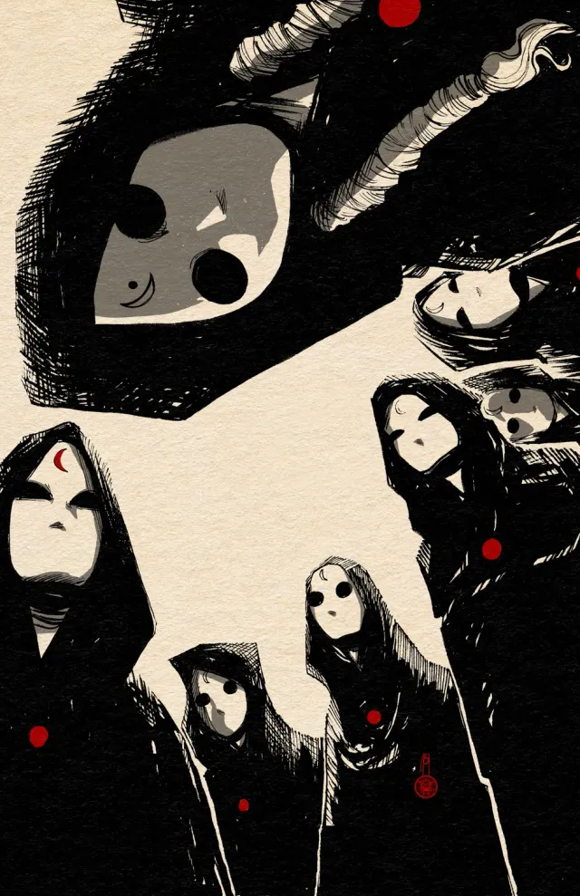Seven Years in Darkness Year Three 1 tegneseriehefte Cover B wraparound