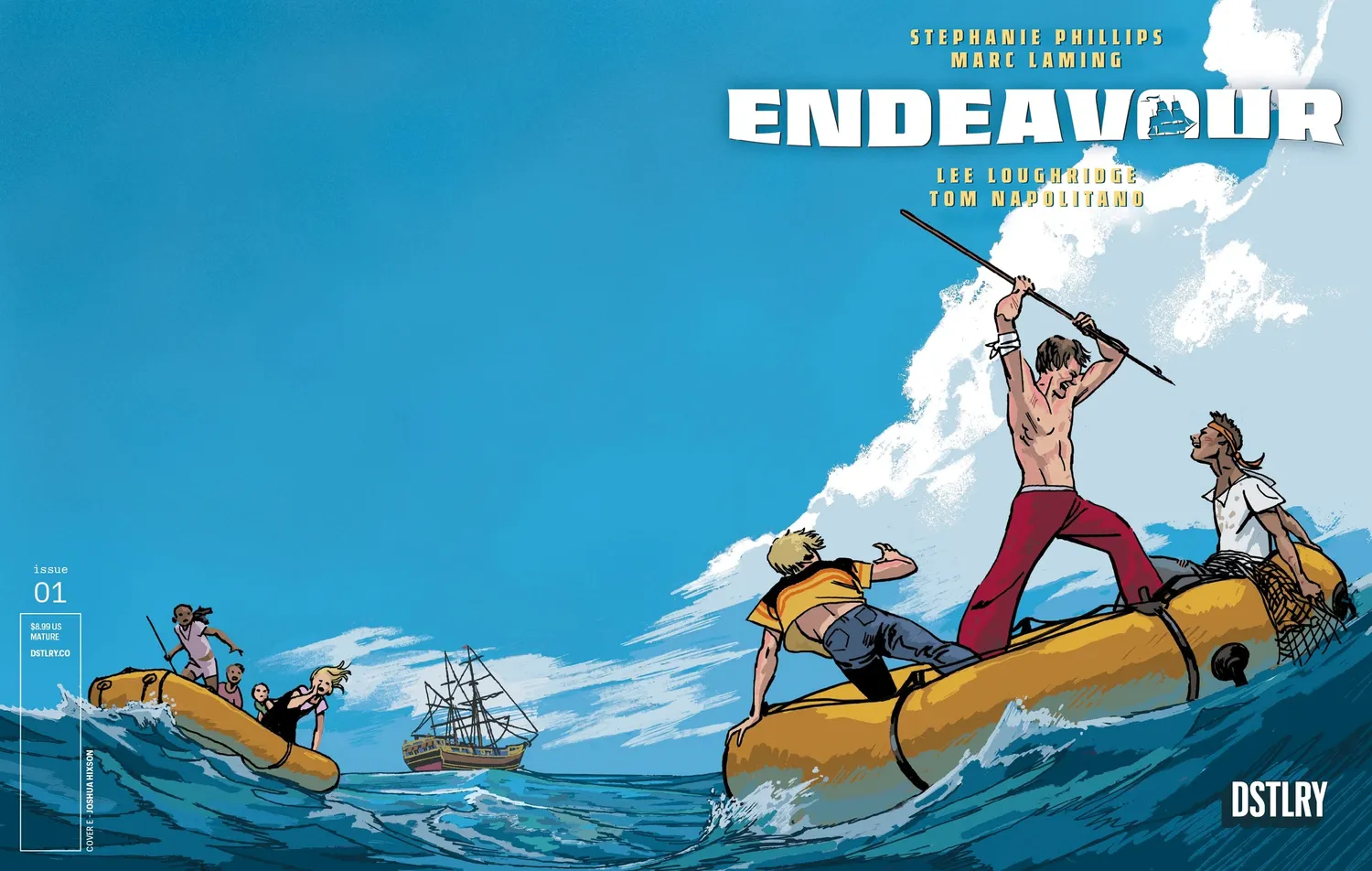 DSTLRY Endeavour #1 Cover E Hixson hefte overlevelse