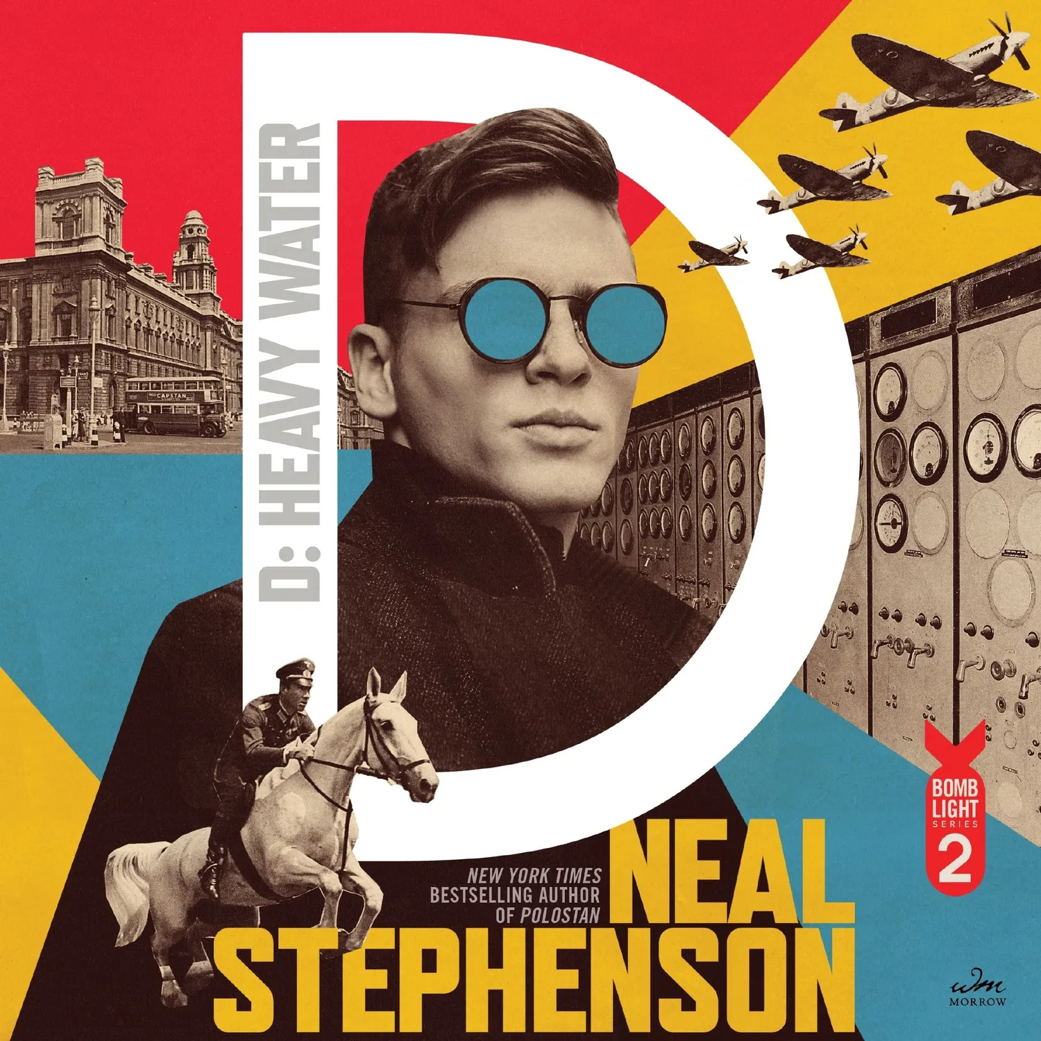 Neal Stephenson Bomb Light D bok stor skrift – spionthriller