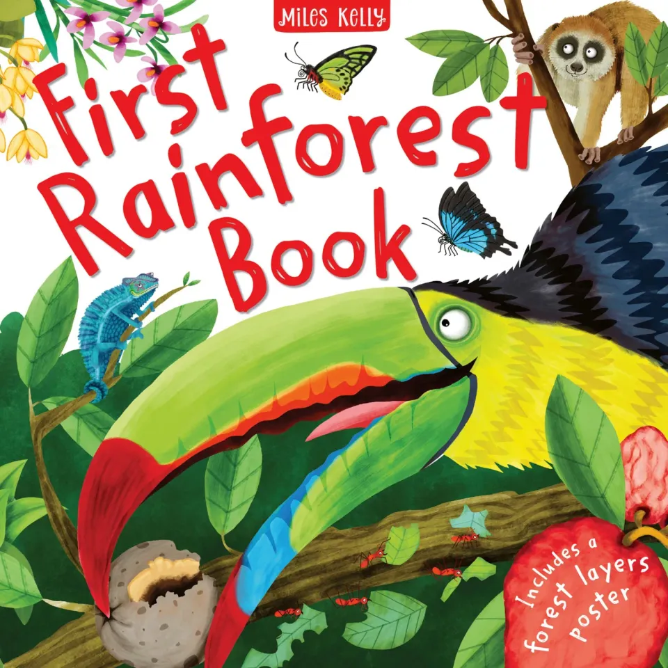 Wingbearer Saga First Rainforest Book innbundet 5 år+