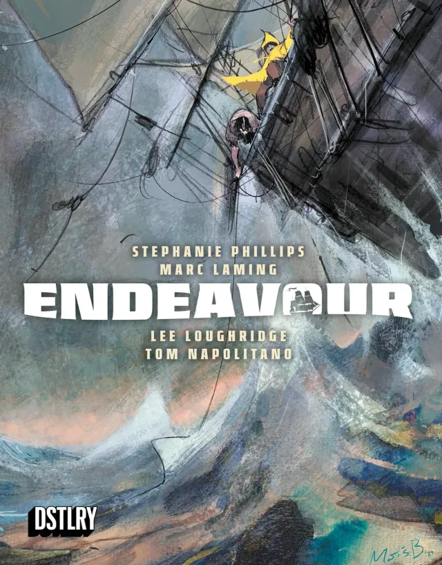 DSTLRY Endeavour 1 hefte Cover C Bergara 1:10 variant