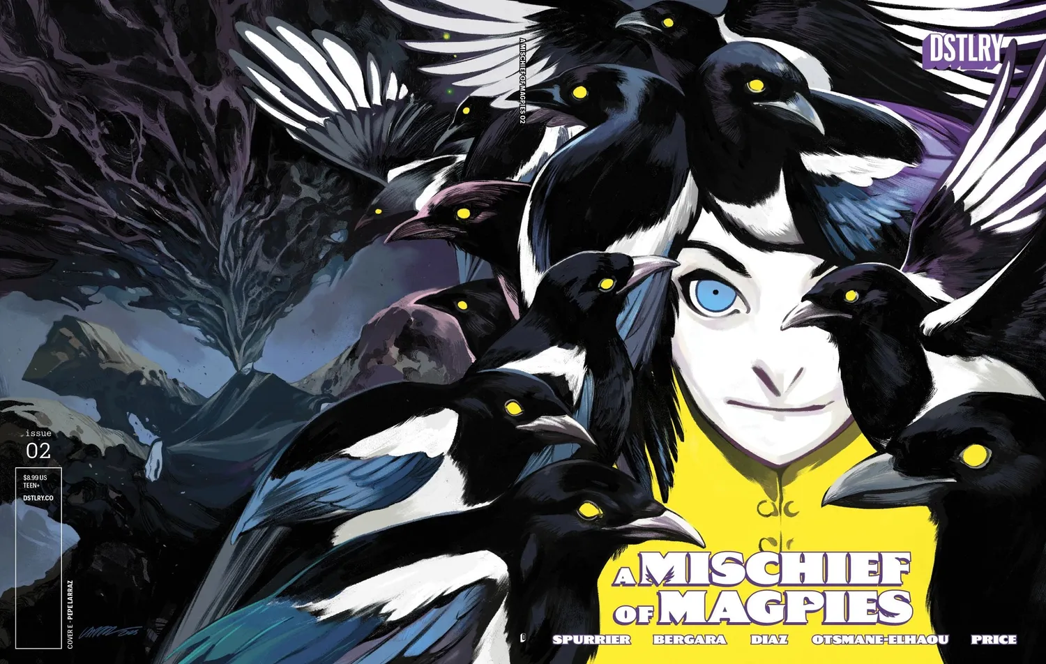 DSTLRY A Mischief of Magpies 2 hefte Larraz fantasy