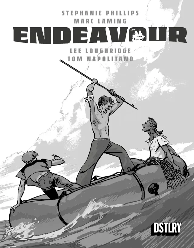 DSTLRY Endeavour 1 Cover G Hixson Black White hefte fysisk