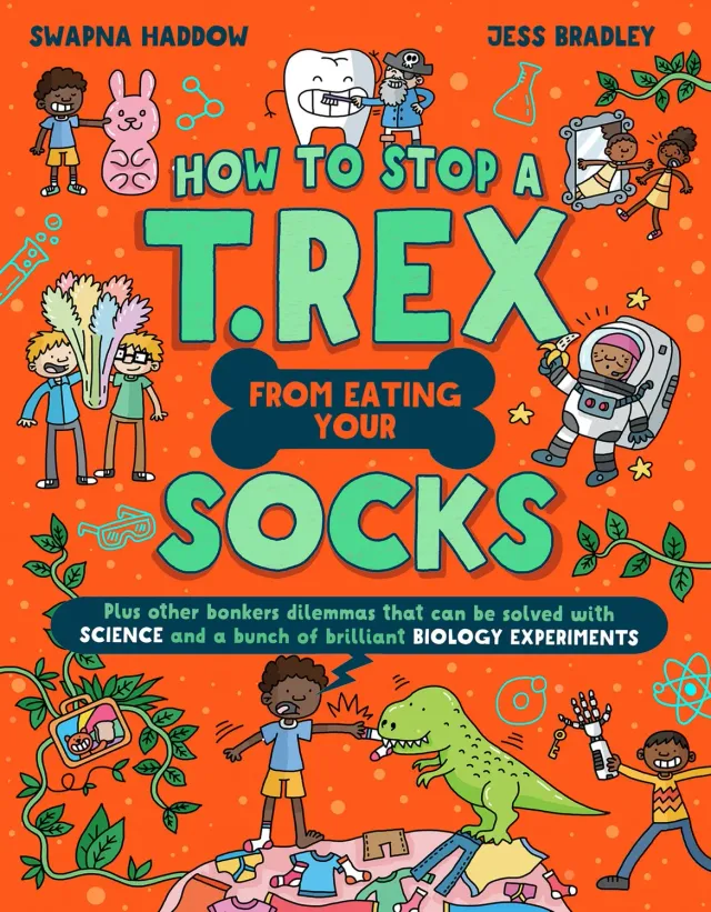 Solved by Science Stop T. Rex Eating Socks pocket