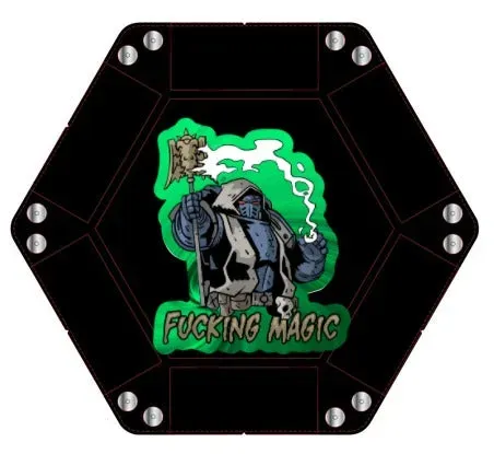 Baron of Dice Magic Gone Wild terningbrett PU-lær