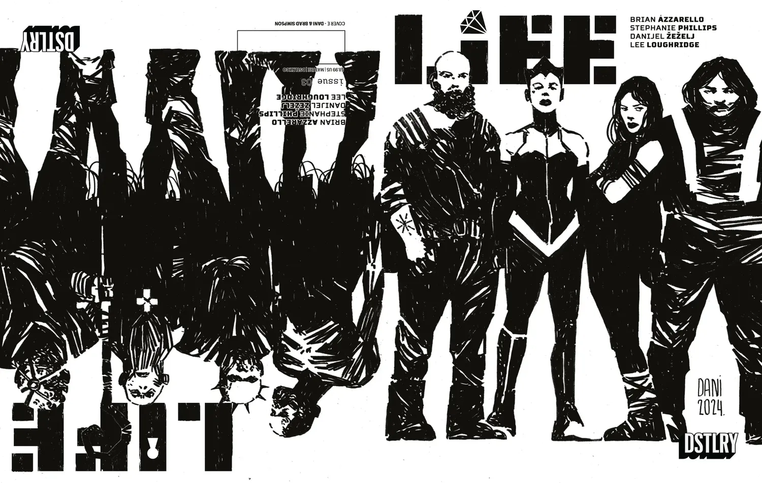 DSTLRY Life #3 Cover E Dani hefte flip-book