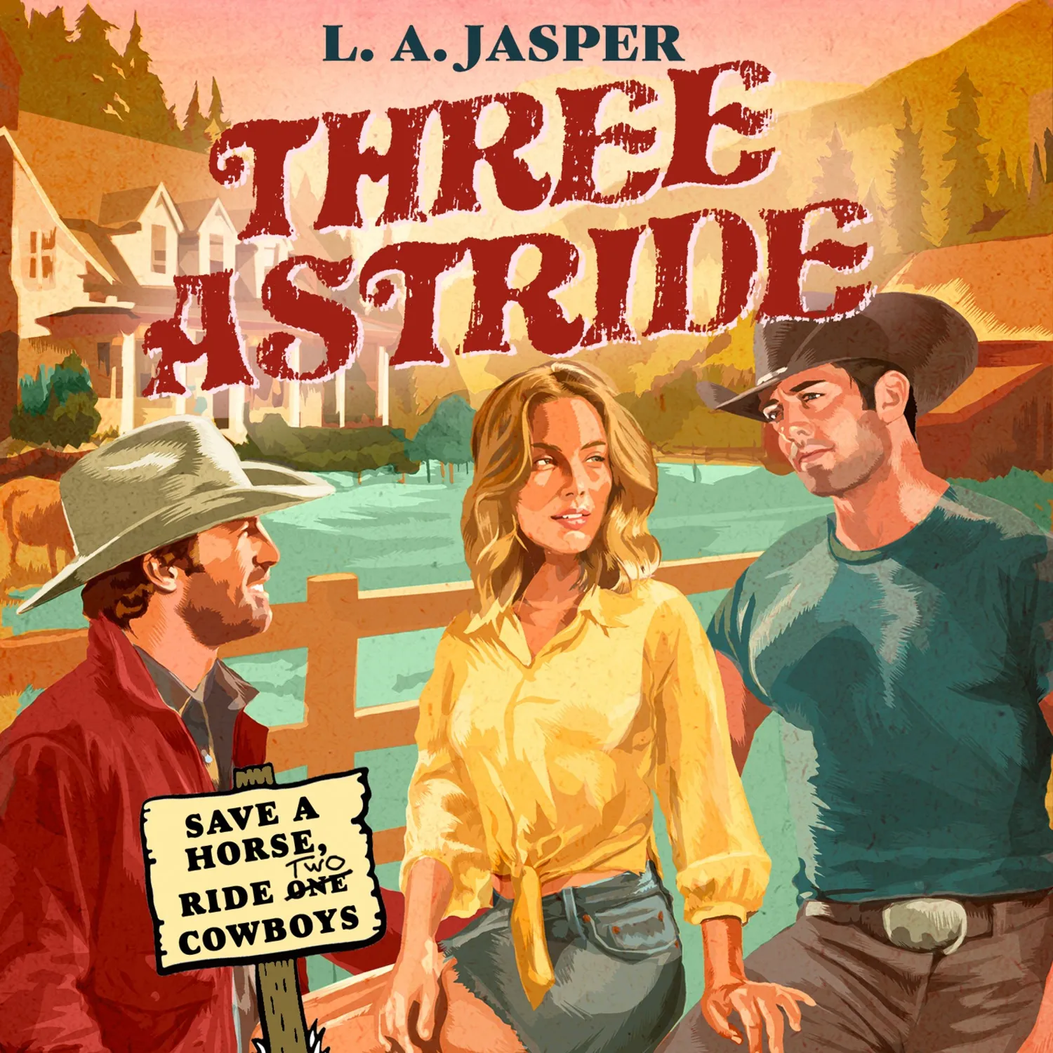 Wingbearer Saga Three Astride e-bok cowboyromanse