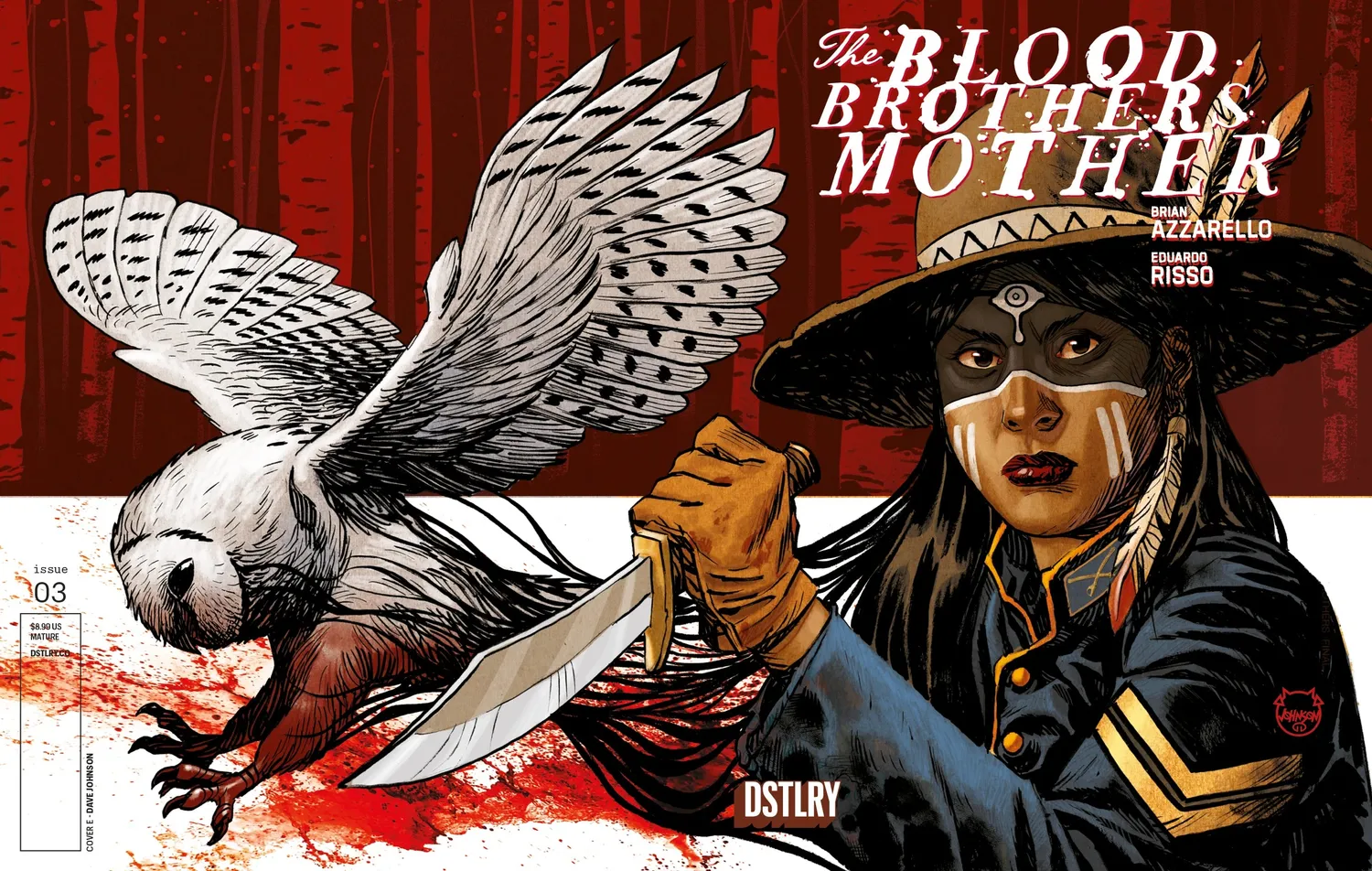 DSTLRY Blood Brothers Mother #3 Cover E hefte western