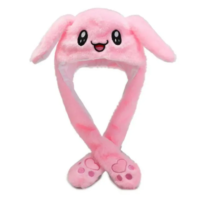 Tokyo Toys Bunny lue rosa med sprellende ører