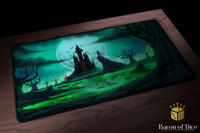 Baron of Dice James Hayball Graveyard spillmatte oversized med søm