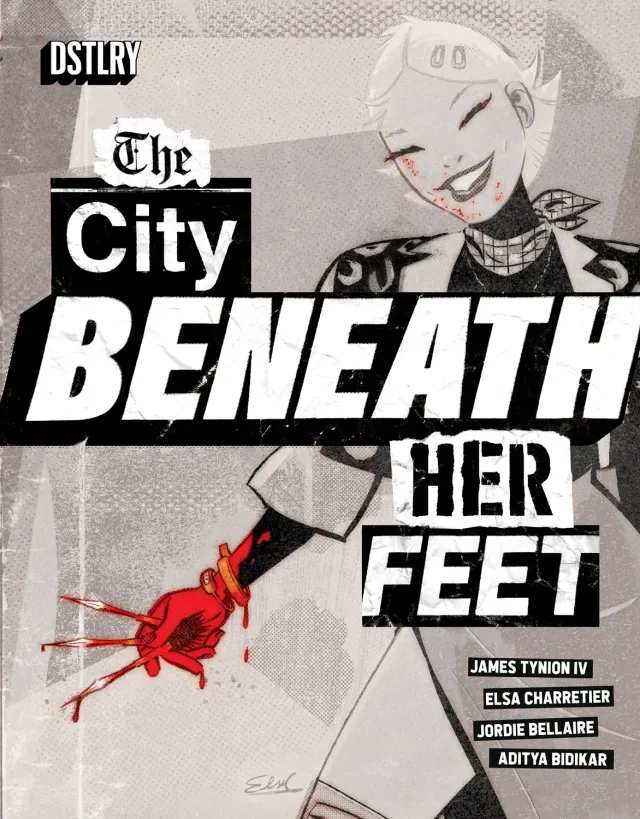 DSTLRY The City Beneath Her Feet #1 hefte 2. opplag Charretier