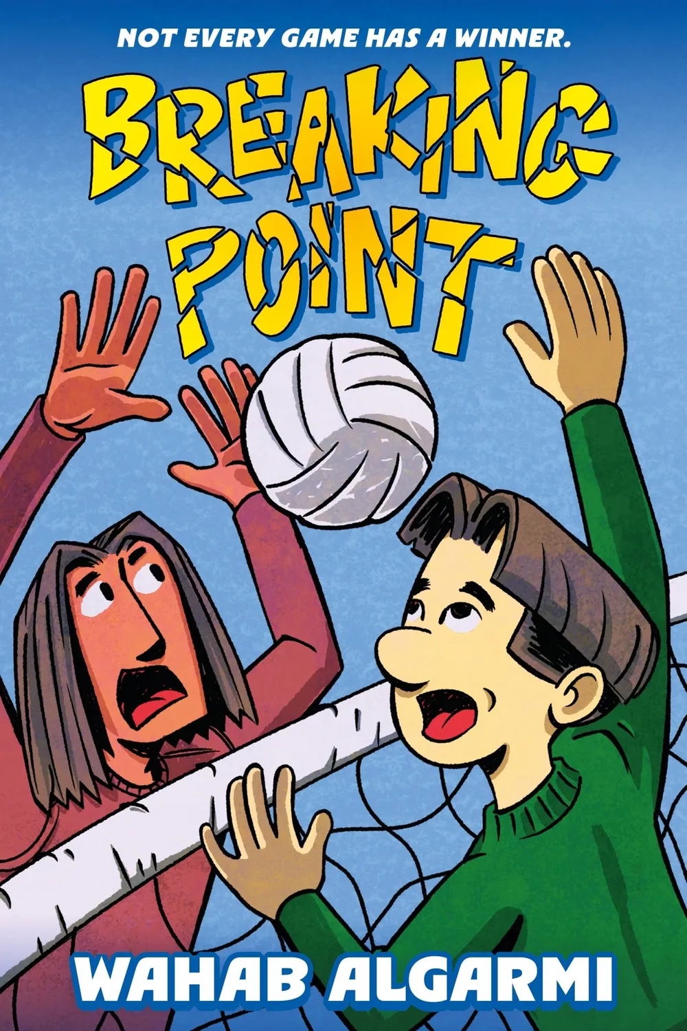Wingbearer Saga Breaking Point tegneserie paperback volleyball