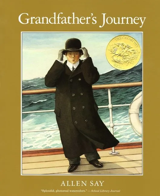 Wingbearer Saga Grandfather's Journey bildebok paperback