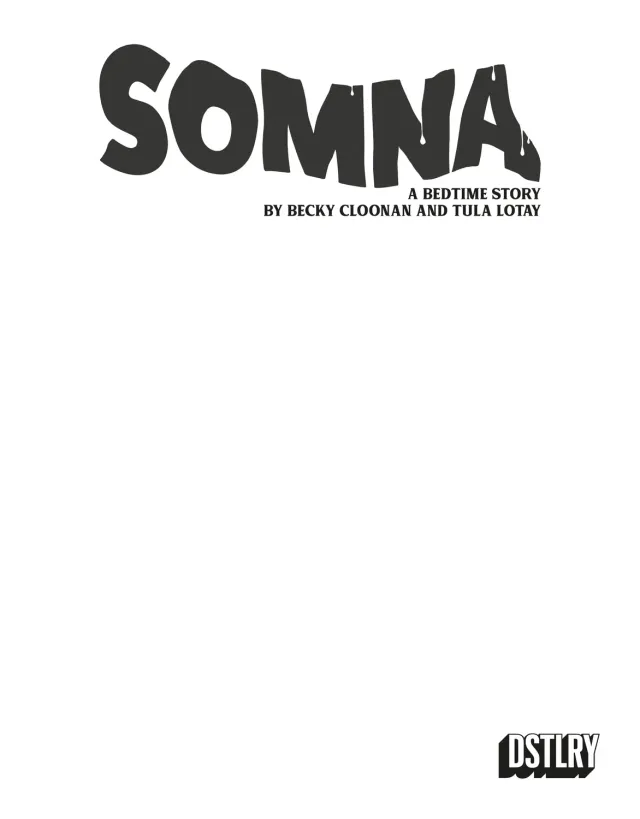 DSTLRY Somna 1 Cover P Sketch tegneseriehefte horror