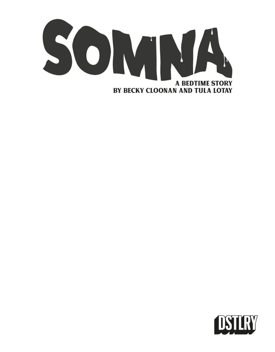 DSTLRY Somna 1 Cover P Sketch tegneseriehefte horror