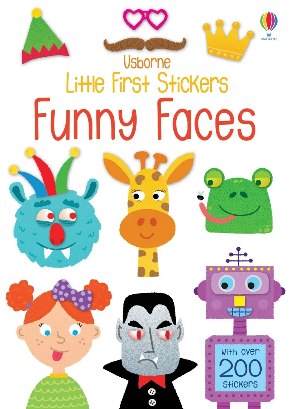 Wingbearer Saga Little First Stickers Funny Faces hefte klistremerker