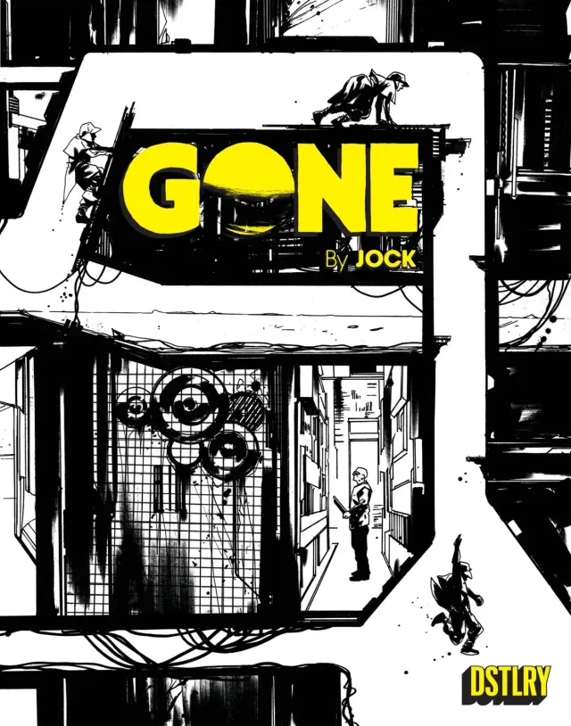 DSTLRY Gone nr. 1 digital tegneserie Jock exclusive