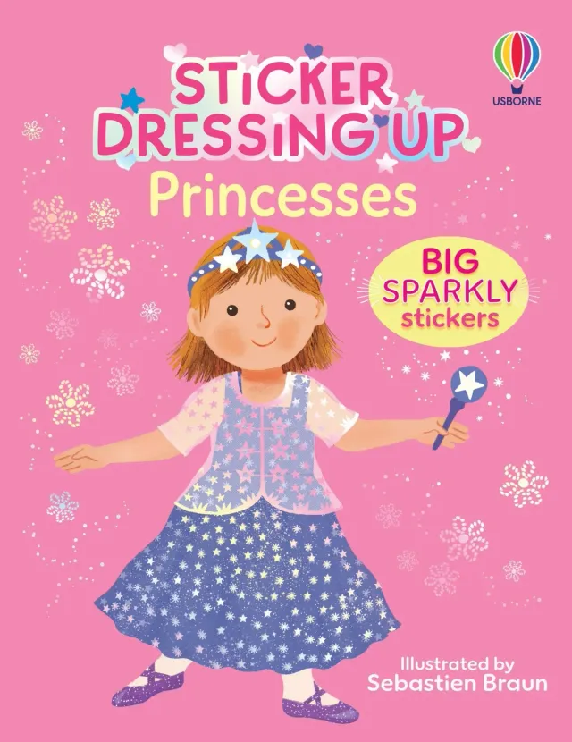 Wingbearer Saga Sticker Dressing Up Princesses klistrebok