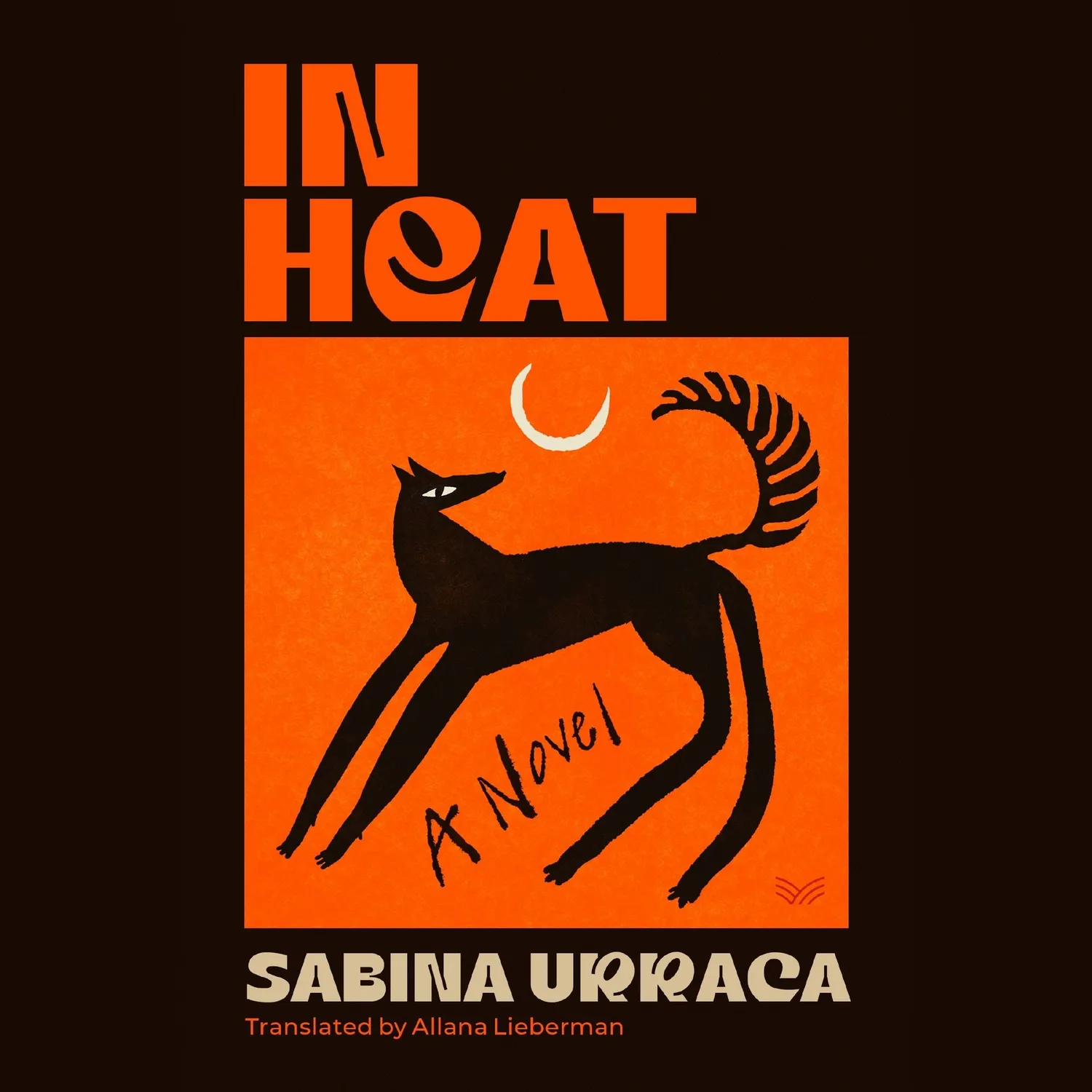 Wingbearer Saga In Heat innbundet roman hund