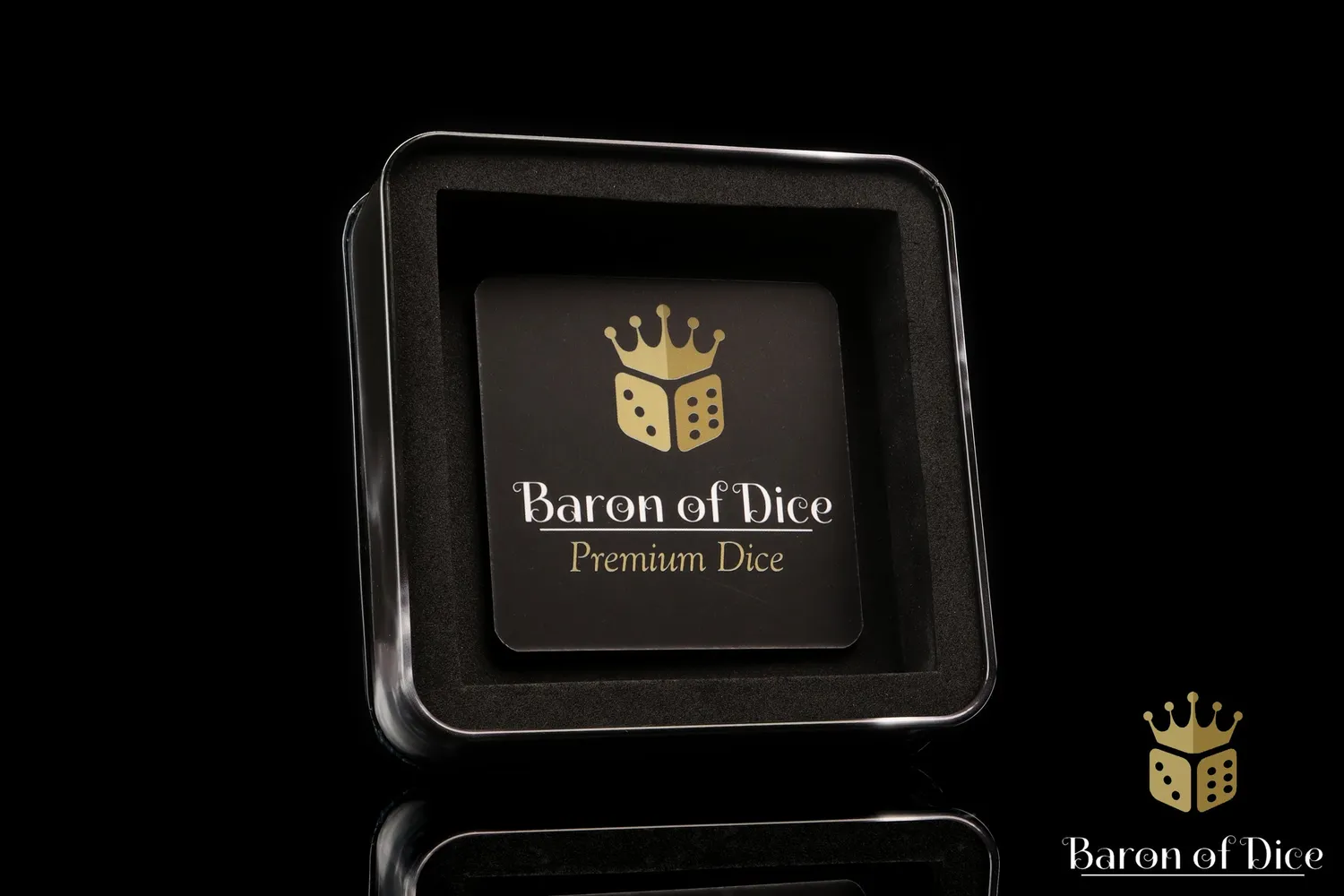 Baron of Dice Olive Drab D6 terninger 25 stk 16 mm