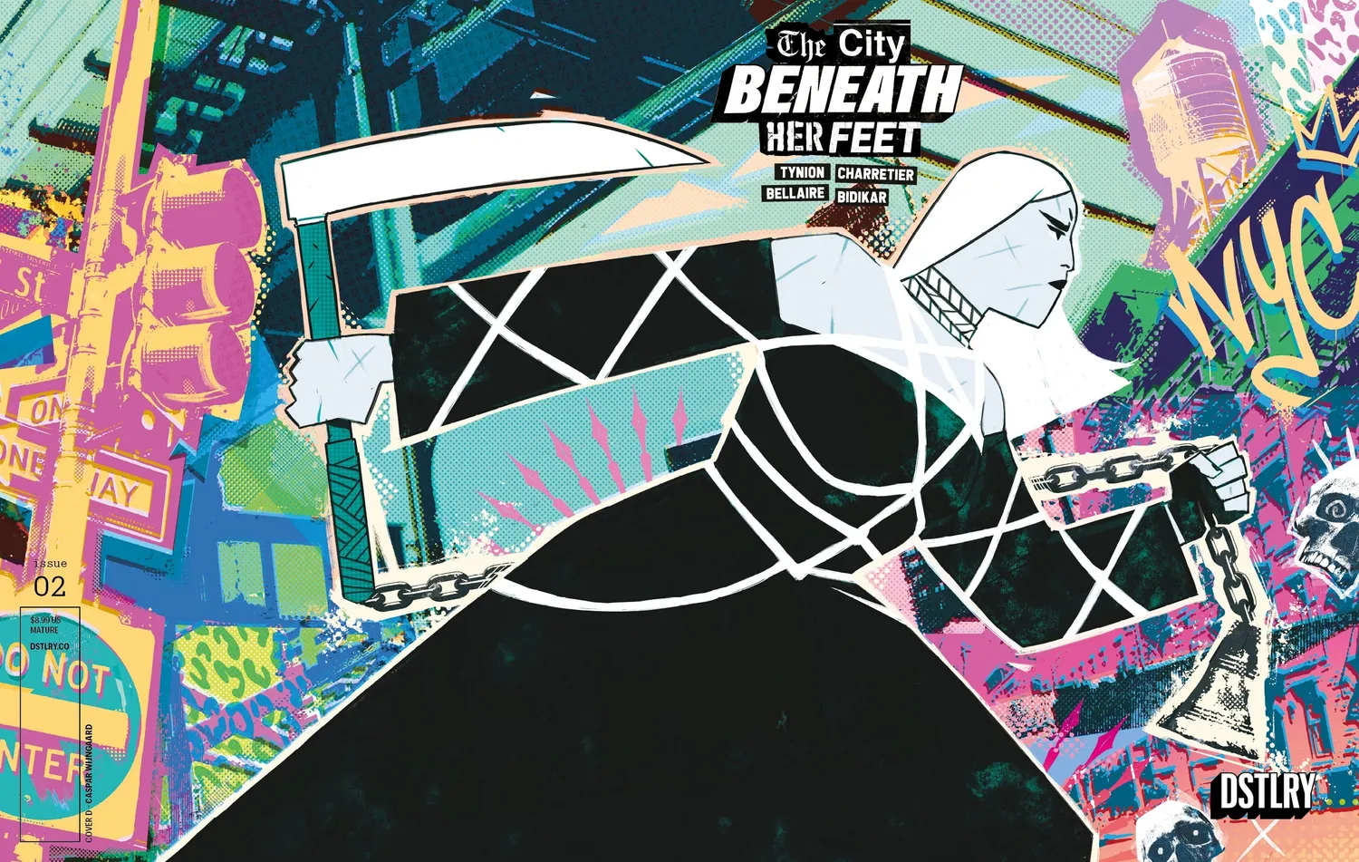 DSTLRY City Beneath Her Feet #2 Cover D Wijngaard actionhefte