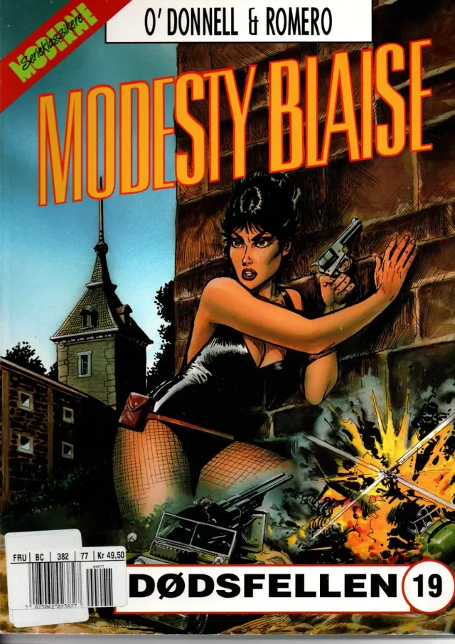 Modesty Blaise 19 hefte på norsk