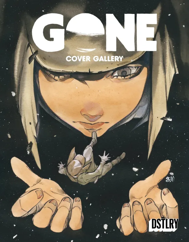 DSTLRY Gone Cover Gallery tegneseriehefte 64 sider samlebind
