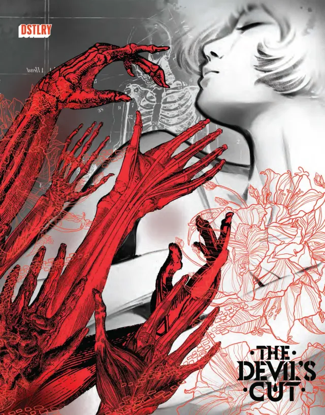 DSTLRY The Devil's Cut tegneseriehefte Cover P Jones