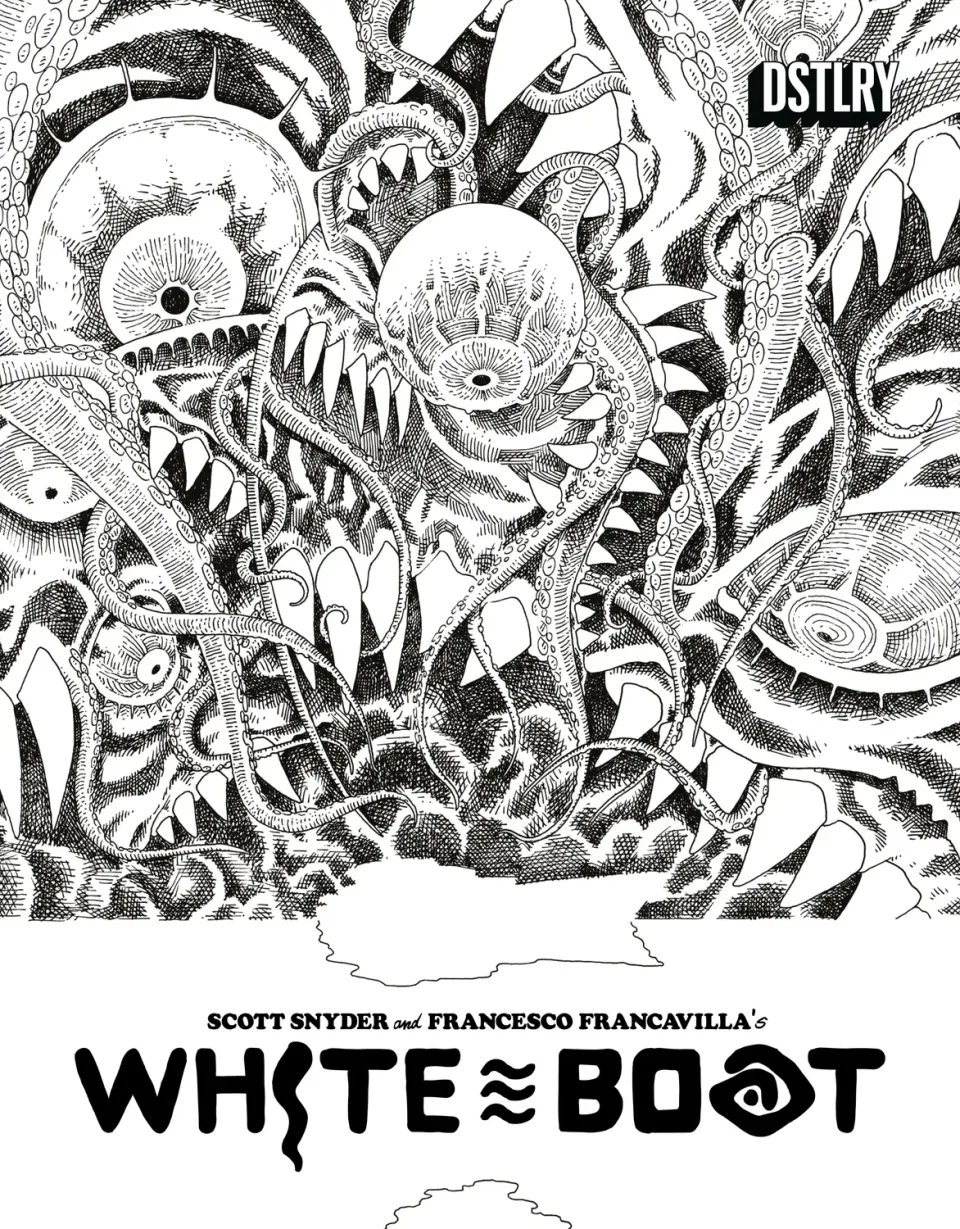 DSTLRY White Boat #2 Cover G Morazzo hefte fysisk midtdel
