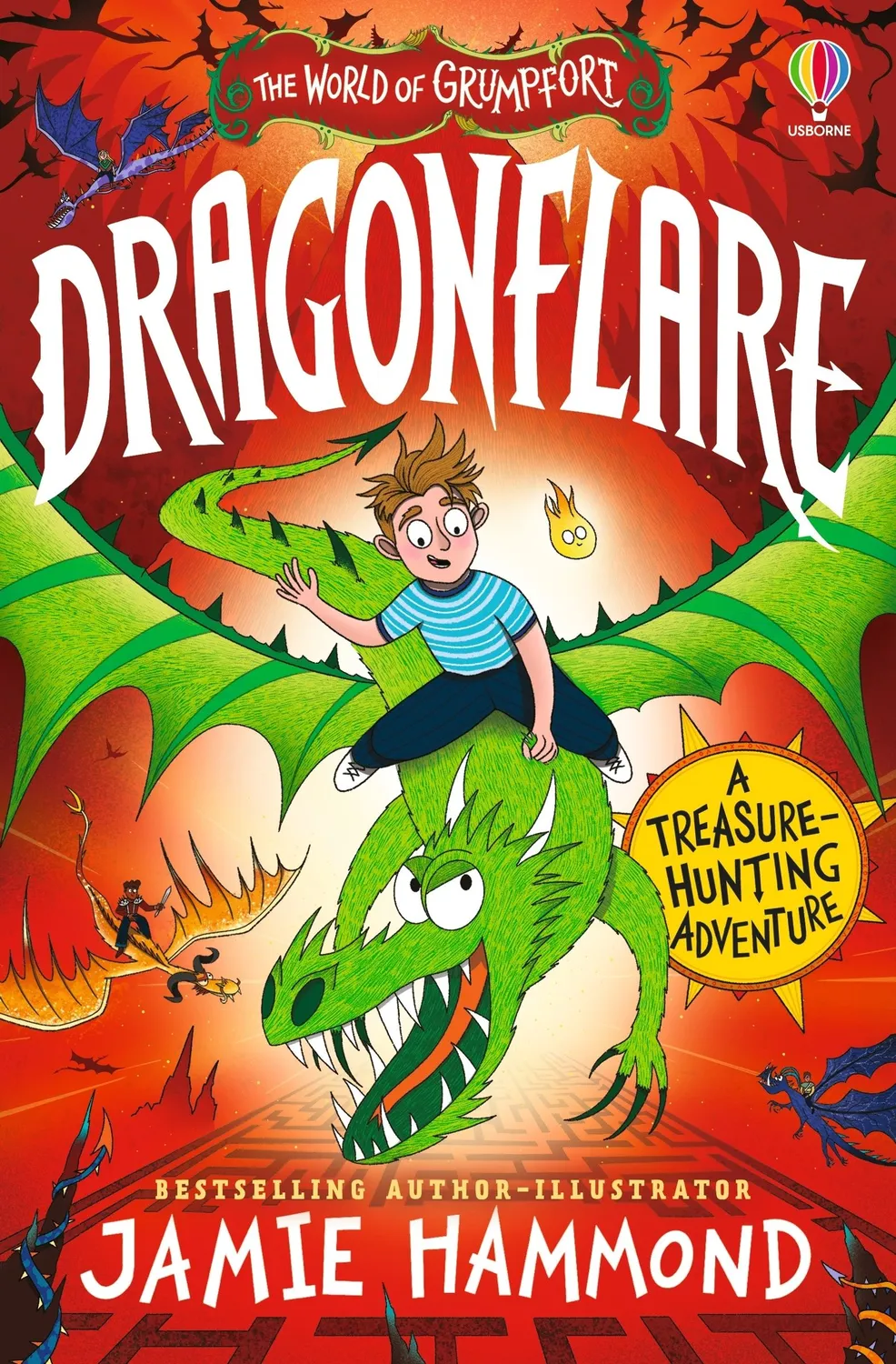 Wingbearer Saga Dragonflare barnebok paperback