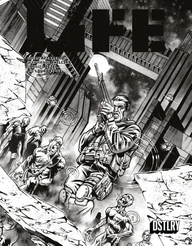 DSTLRY Life #3 tegneseriehefte Cover F Earls sci-fi flip