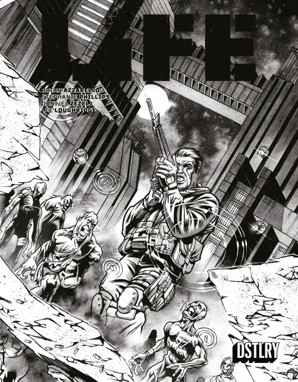 DSTLRY Life #3 tegneseriehefte Cover F Earls sci-fi flip