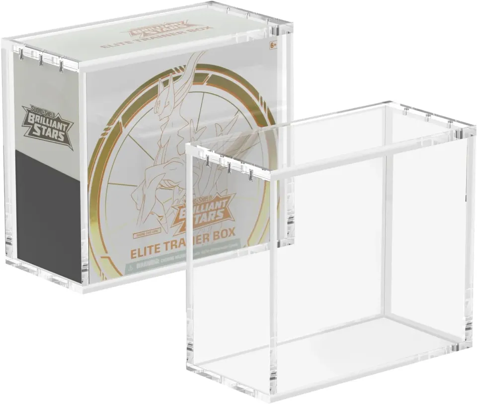 Pokémon ETB Elite Trainer Box akrylcase magnetisk